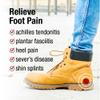Heel Cups Alternative for Plantar Fasciitis by Heel Defender, Achilles Tendonitis Relief, Comfortable Shoe Inserts for Women & Children Designed by Leading Podiatrist to Relieve Foot Pain, Large view 3