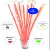 Made in USA Extra Long Reusable Drinking Straws 22 Inches long Ideal for Limited Mobility Situations Dishwasher Safe FDA Grade BPA-Free Material 12 Pieces view 2