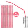 Made in USA Extra Long Reusable Drinking Straws 22 Inches long Ideal for Limited Mobility Situations Dishwasher Safe FDA Grade BPA-Free Material 12 Pieces view 4