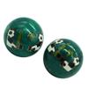 1.85'' Cloisonne Health Hand Balls Carved Panda Pattern Exercise Stress Balls Craft Collection BS158 (L, Green) view 1