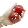 1.85'' Chinese Baoding Balls Healthy Massage Handballs Exercise Stress Balls with Chimes Collection Panda Design BS157 (L, red) view 3