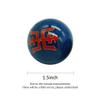 1.5'' Chinese Baoding Health Balls Exercise Stress Balls Craft Collection(Ancient Chinese Characters) BS159 (S, Blue) view 2