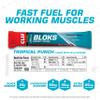 CLIF BLOKS - Tropical Punch Flavor with Caffeine - Energy Chews - Non-GMO - Plant Based - Fast Fuel for Cycling and Running - Quick Carbohydrates and Electrolytes - 2.12 oz. (18 Count) view 2