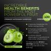 Amla Powder & Green Tea Superfood Supplement, 20x Ultra Concentrated Amla, Antioxidant Support, Made with Oolong Tea and Indian Gooseberries, Organic, Vegan, Classic Flavor, 30 Servings view 3