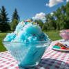 Hawaiian Shaved Ice Blue Cotton Candy Syrup - Nut Soy Dairy Free - Flavor Fluffy & Crunchy Snow Cones - Shelf Stable - Makes 8 Servings - 16 ounces view 3