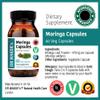 DR WAKDE'S Moringa Capsules (Moringa oleifera, 60 Veg Caps, Plant-Based Supplement, Ayurvedic Herb, All Natural, Vegan) view 4