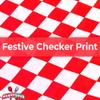 Avant Grub Deli Paper 300 Sheets. Turn Your Backyard Cookout Party into a Classic Drive-In with Red & White Checkered Food Wrapping Papers. Grease-Resistant 12x12 Sandwich Wrap Prevents Food Stains! view 2