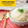 Authentic Ultra Long Sella Parboiled Basmati Rice by Khazana in 10 lb Bag - Aromatic and Flavorful Indian Grain - Non-GMO, Gluten Free, Kosher, Cholesterol Free view 3