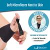 BioSkin Hammer Toe Straightener - Patented Toe Corrector for Women & Men, Corrector for Crooked or Curled Toes, Dorsal Drift, Floating Toes, Foot Pain Relief, 1 Compression Foot Wrap & 2 Toe Straps view 3