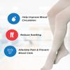 ITA-MED Anti-Embolism Thigh High Stockings for Men & Women, 18 mmHg Light Compression w/ inspection opening, Medical Orthopedic Support for Varicose Veins, Edema, Swelling, Soreness, Pains, & Aches view 3