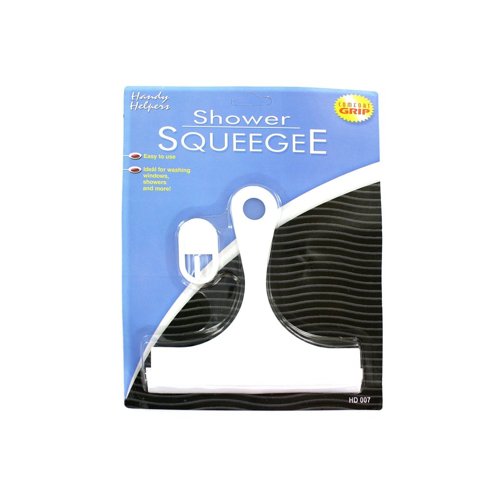 Kole Imports HD007 Shower Squeegee with Hanging Hook
