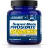 Super Beta Prostate Advanced Prostate Supplement for Men  Reduce Bathroom Trips, Promote Sleep, Support Urinary Health & Bladder Emptying. Beta Sitosterol not Saw Palmetto. (60 Caplets, 1-Bottle) view 1