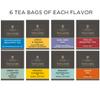 Taylors of Harrogate Assorted Specialty Teas Sampler, Variety Pack Gift Box, Individually Wrapped Bags, 48 Count (Pack of 1), Premium Black, Green & Herbal Teas, Mixed Caffeinated & Caffeine-Free Selection, 48 Teabags view 3
