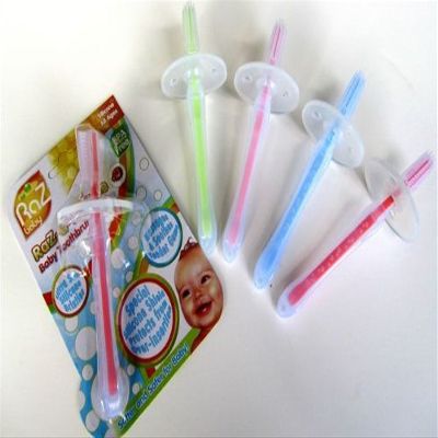 RazBaby Raz-A-Dazzle Silicone Toothbrush Pink