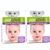 Otostick Baby - 2 Pack 8 Count Protruding Ear Corrector for Babies with Baby Cap - Orthopedic Baby Items for Correction of Large Ears from 3 Months view 1