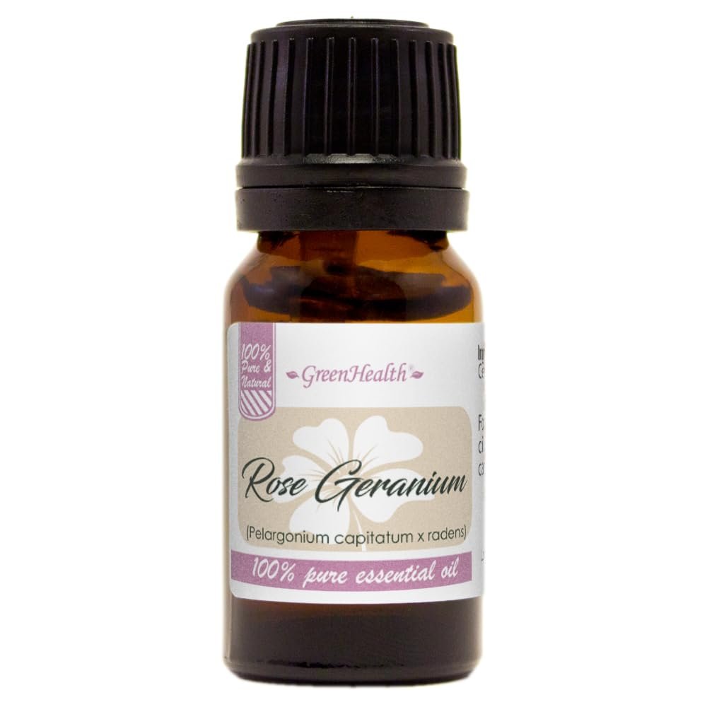 100% Pure Essential Oil - Rose Geranium Oil 10 ml