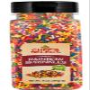 Chefs Select Decorative Rainbow Sprinkles Jimmies 14oz | Value Size | Gluten Free Certified view 1