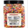 Chefs Select Decorative Rainbow Sprinkles Jimmies 14oz | Value Size | Gluten Free Certified view 2