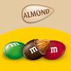 M&M'S Almond Chocolate Candy, Share Size 2.83 oz Bags, Pack of 18, Bulk Chocolate Candy Individually Wrapped view 4