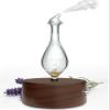 ArOmis Premium Glass Essential Oils Nebulizer - Waterless Diffuser for Aromatherapy - Handmade Oil Diffuser, Wooden Base, No Plastic, No Heat, No Battery, No LEDs - Solum Nox Merus view 1