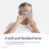 Resmed AirFit/AirTouch F20 Headgear - Replacement CPAP Headgear - Frame System & Full Face Cushion Not Included - Premium CPAP Accessories - Large, Blue view 3