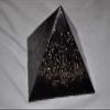 Love Inspired Custom organite emf Protection Device 2 (1 Large All Black orgone Energy Pyramid for Headache Relief emf Protection and Home Decoration) view 1