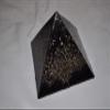 Love Inspired Custom organite emf Protection Device 2 (1 Large All Black orgone Energy Pyramid for Headache Relief emf Protection and Home Decoration) view 2