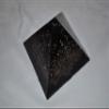 Love Inspired Custom organite emf Protection Device 2 (1 Large All Black orgone Energy Pyramid for Headache Relief emf Protection and Home Decoration) view 3
