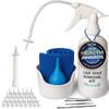 Ear Wax Removal Tool by Tilcare - Ear Irrigation Flushing System for Adults & Kids - Perfect Ear Cleaning Kit - Includes Basin, Syringe, Curette Kit, Towel and 30 Disposable Tips view 1