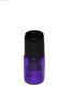 100pcs 2mL (5/8 dram) Purple Glass Stainless Steel Roller Bottle 2cc Purple Sample Vial Small Essential Oil Bottle Travel Must + one 7 Chakra Bracelet with Lava Beads for essential oil diffusing view 4