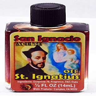 12 Pieces BRYBRADAN Saint Ignatius Spiritual Oil SAN Ignacio ACEITE ESPIRITUAL 1/2 FL OZ 14.7ML