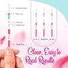 Clinical Guard 10 Pregnancy Tests Strips - Sensitive & Accurate Measurement Within 5 mins - Early Detection Pregnancy Test Strip - Easy to Use for Home Tests - HCG Test Strip Kit view 3