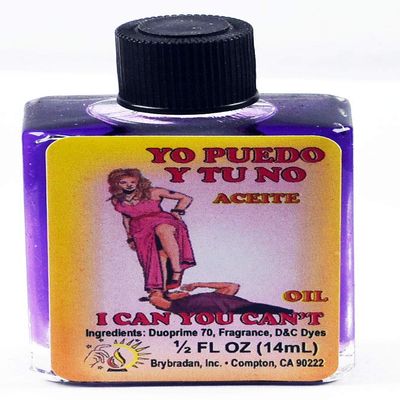 12 Pieces BRYBRADAN I CAN You Can't Oil/YO PUEDO Y TU NO ACEITE 1/2 FL OZ 14.7ML