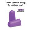 Macks Slim Fit Soft Foam Shooting Ear Plugs, 3 Pair - Small Earplugs for Hunting, Tactical, Target, Skeet and Trap Shooting | Made in USA view 2