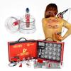 Hansol Professional Cupping Therapy Equipment Set with pumping handle 19 Cups / English Manual (Made in Korea) view 2