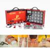 Hansol Professional Cupping Therapy Equipment Set with pumping handle 19 Cups / English Manual (Made in Korea) view 3