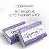 DermaZinc Therapy Soap, Zinc Soap for Skin, Skin Disorder Relief for Psoriasis, Dermatitis, Eczema, and Other Condition Symptoms (Pack of 5) view 3
