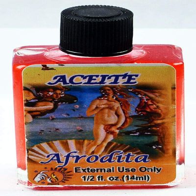 12 Piece Aphrodite Venus Spiritual Anointing Oil Aceite Espiritual -1/2 FL OZ 14.7ML