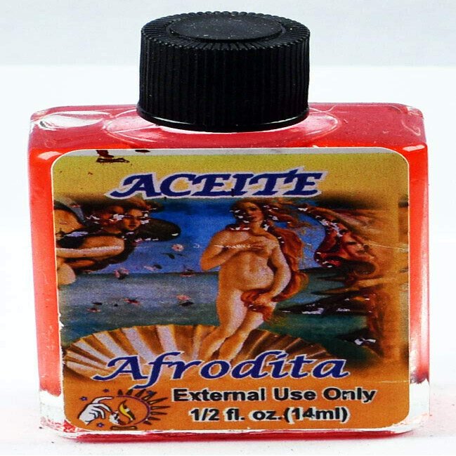 12 Piece Aphrodite Venus Spiritual Anointing Oil Aceite Espiritual -1/2 FL OZ 14.7ML