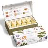 Tea Forte Premium Petite Presentation Box Gift Set Sampler, 10 Count, 2 of Each Blend Individually Wrapped Handcrafted Pyramid Infuser Bags, Herbal Retreat Tea view 1