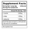 Evlution EVL BCAAs Amino Acids Powder - BCAA Powder Post Workout Recovery Drink and Stim Free Pre Workout Energy Drink Powder - 5g Branched Chain Amino Acids Supplement for Men - Unflavored Powder view 2