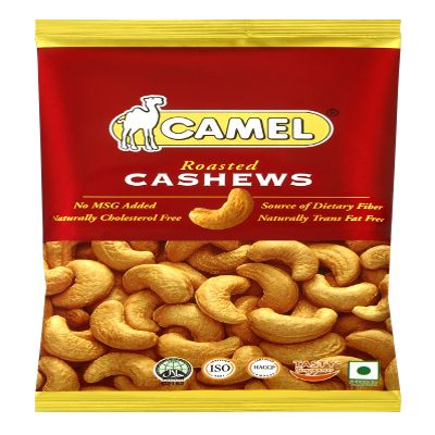 Camel, Roasted Cashews, 40 g. [Pack of 3 pieces]
