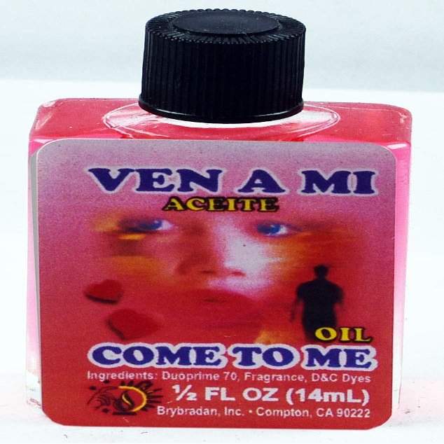 12 Pieces BRYBRADAN Come to ME Spiritual Oil VEN A MI ACEITE ESPIRITUAL -1/2 FL OZ 14.7ML