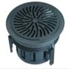 Access Floor Systems AirFuse Swirl Diffuser, Black, 8" Round, Resin, BPA Free, Office, Manual, No Auto Shutoff, Medium Room Coverage view 1