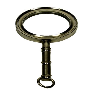 2.5" Miniature Chrome Finished Magnifying Glass