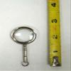 2.5" Miniature Chrome Finished Magnifying Glass view 3