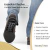 Natural Foot Orthotics Slim Insoles - Podiatrist-Designed Arch Support Shoe Inserts for Good Feet to Relieve Plantar Fasciitis, Back, Foot, Hip & Knee Pain. Designed for Low to Medium Height Arches view 4