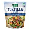 Fresh Gourmet Tri | Color Tortilla Strips | 3.5 Ounce, Pack of 9 | Low Carb | Crunchy Snack and Salad Topper view 1
