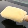 Amants01 2 Pack Double Side No Scratch Original Short Wool Car Wash Mitts Gloves view 3