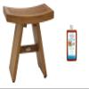 AquaTeak The Original 18" Asia Teak Shower Bench & AquaTeak Premium Teak Oil view 1